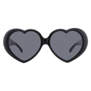 New Authentic Moschino Grey Irregular Ladies Sunglasses MOS128/S 0807/IR 56 MOS1